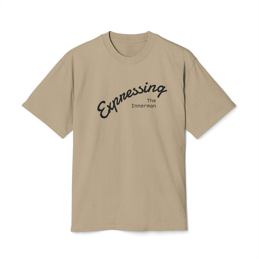 Expressing The Inner Man Tee — Inspirational Self-Reflection Graphic T‑Shirt