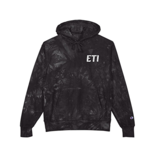 Unisex Champion Tie-Dye Hoodie (Embroidery)