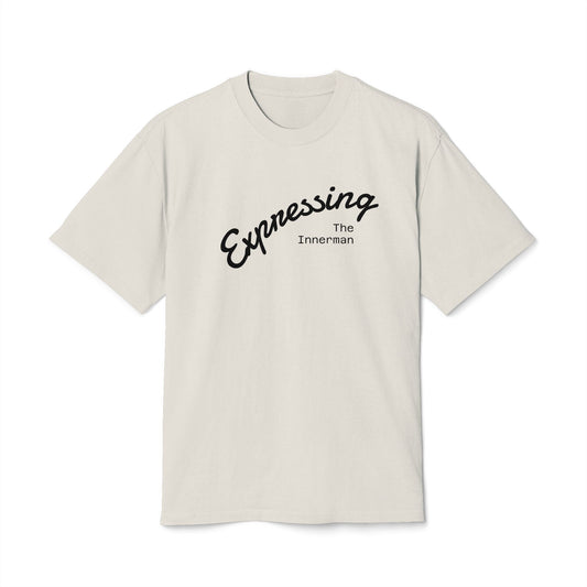 Expressing The Inner Man Tee — Inspirational Self-Reflection Graphic T‑Shirt
