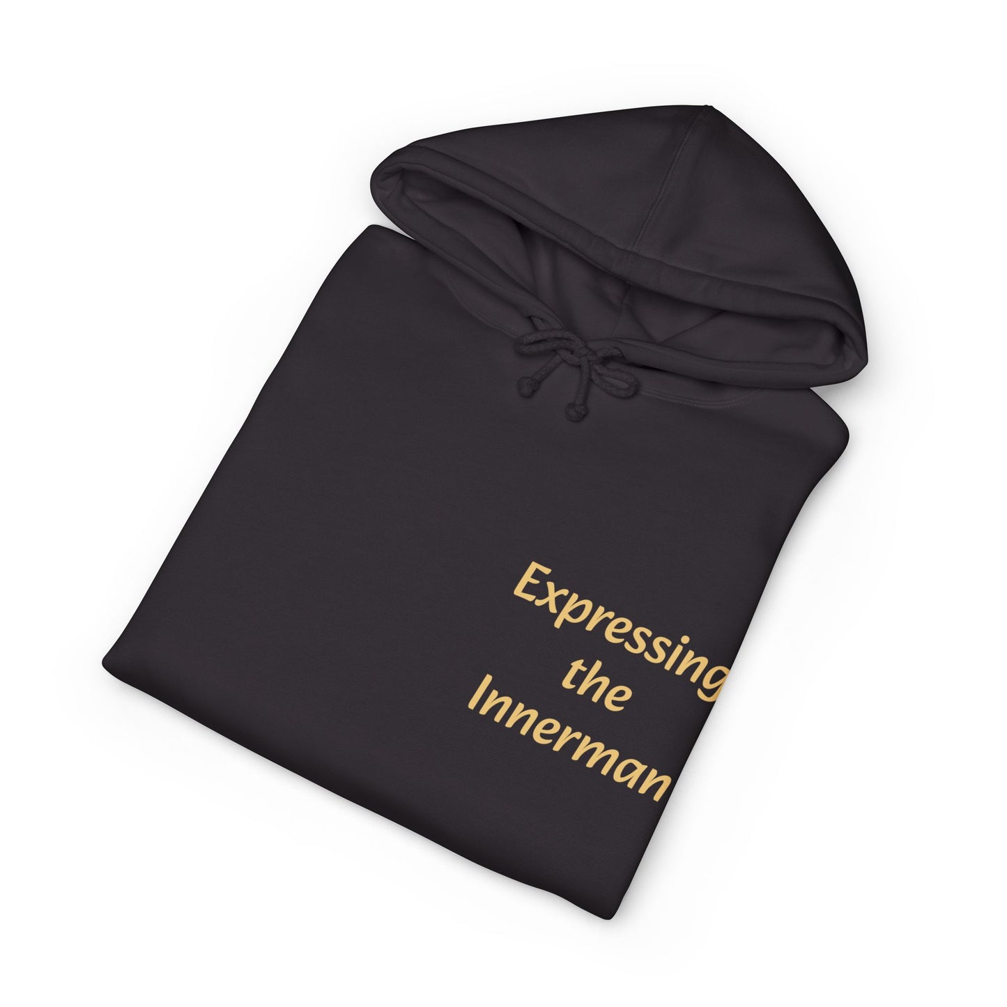 Hoodie — "Expressing the Innerman" Inspirational Quote Hoodie (Prosperity Mindset)