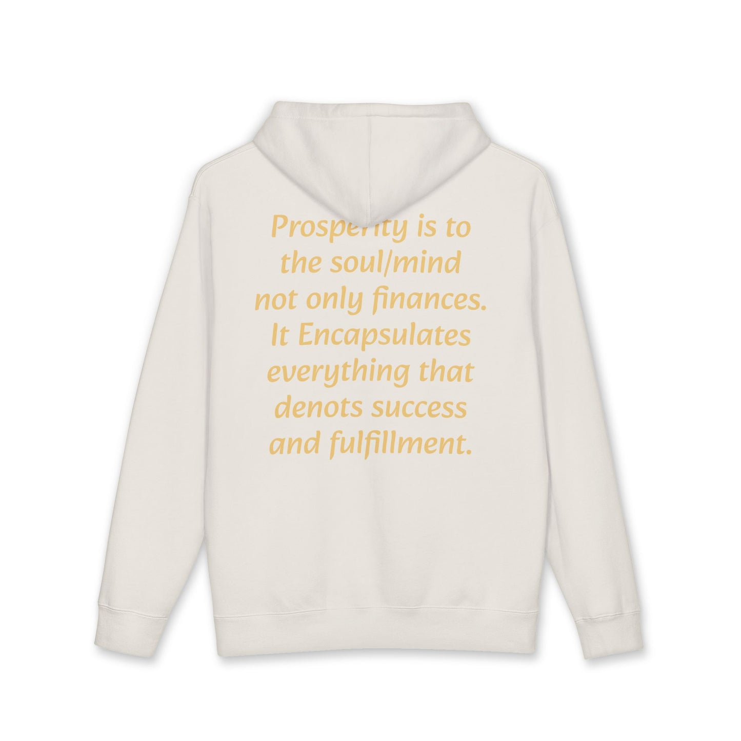 Hoodie — "Expressing the Innerman" Inspirational Quote Hoodie (Prosperity Mindset)
