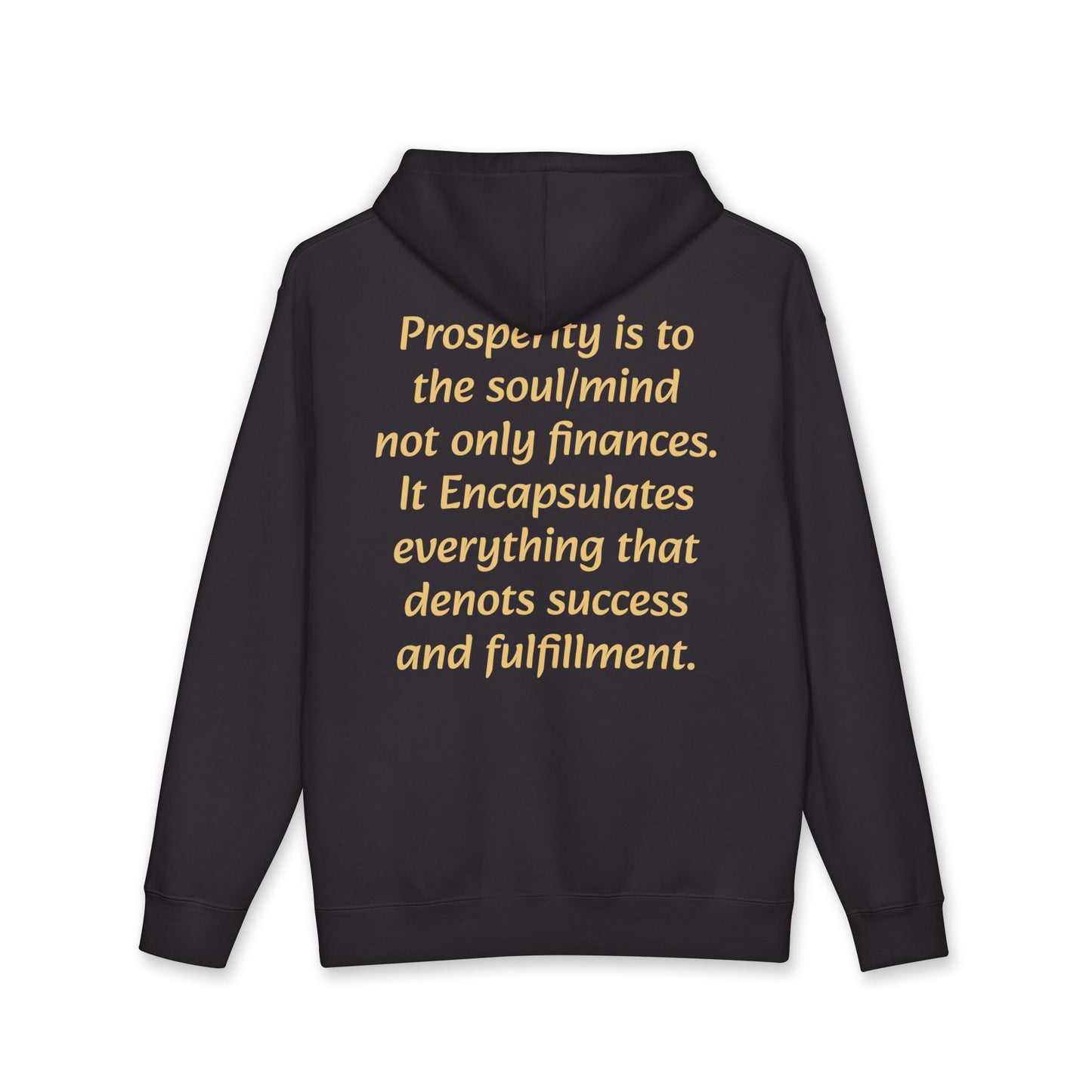 Hoodie — "Expressing the Innerman" Inspirational Quote Hoodie (Prosperity Mindset)