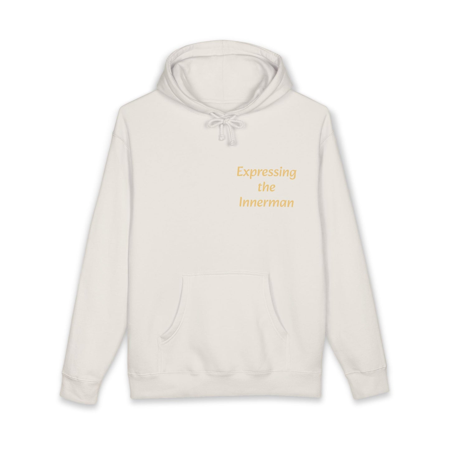 Hoodie — "Expressing the Innerman" Inspirational Quote Hoodie (Prosperity Mindset)